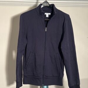 Amazon Basics Full Zipper Jacket Mens Small Black Outdoor Thick‎